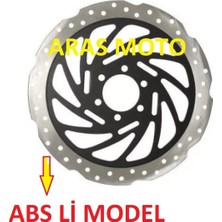 Ön Fren Disk 2017-2022 Abs Li Model Euro 4 Bajaj Pulsar Ns 200 - Rs 200 Moto Eay