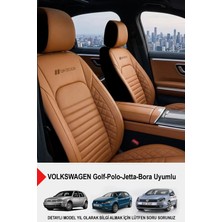 Istanbul Serisi Deri Oto Koltuk Kılıfı (Volkswagen Bora-Golf-Jetta-Polo Uyumlu)