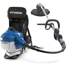Hyundai 3 Hp Motorlu Tırpan Sırt Tip Benzinli 11 kg Ağırlık ve Misinalı Kesme Aparatı
