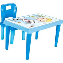 Pilsan Modern Çalışma Masası Çocuklar İçin Eğlenceli Tasarım Kolay Kurulum