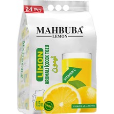 Mahbuba Limon Aromalı Soğuk Toz İçecek 24x11.2gr