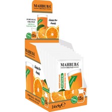 Mahbuba Portakal Aromalı Soğuk Toz İçecek 24x9gr