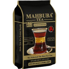 Mahbuba Bergamot Earl Grey Aromalı İthal Seylan Sri Lanka Ceylon Kaçak Siyah Yaprak Çay 200gr