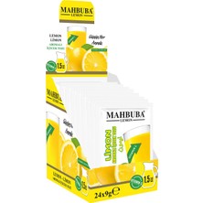 Mahbuba Limon Aromalı Soğuk Toz İçecek 24x9gr