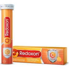 Redoxon 15 Efervesan Tablet C Vitamini 1000 mg İçeren Takviye Edici Gıda Türkiye Menşeli