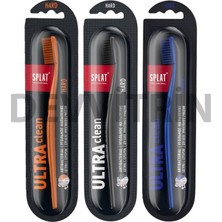 SPLAT Ultra Clean Hard Diş Fırçası Kömür Mikro Partikül Kaplamalı Etkili Temizlik İçin Sert Kıllar