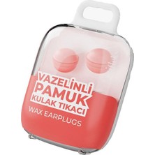 Otifleks Vazelinli Pamuk Kulak Tıkacı 2'li
