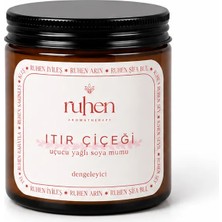 Ruhen Aromatherapy Itır Çiçeği Soyalı Mum