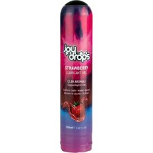 Joy Drops Çilek Aromalı Kayganlaştırıcı Jel 125 Ml Su Bazlı Kullanım İçin Güvenli