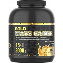 Torq Nutrition Gold Mass Gainer Karbonhidrat Tozu 3000 Gr Muz Aromalı Türkiye Menşeli Besin