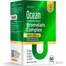 Ocean Bromelain Complex 60 Tablet Standart İçerik  Menşei: Türkiye