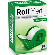 Kurtsan Roll Med 2.5X5 M Hipoalerjenik Kağıt Flaster Konforlu Kullanım İçin Ergonomik Tasarım