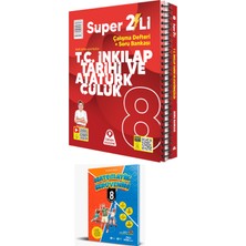 2027 Örnek Akademi 8. Sınıf T.c. Inkılap Tarihi ve Atatürkçülük Süper Ikili + 8. Sınıf Matematik Serüvenim
