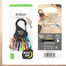 Nite Ize Keyrack S-Biner Anahtarlık