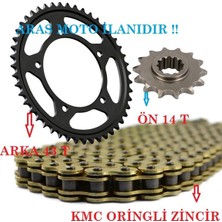 Zincir Dişli Seti Oringli Zincir (43T-14T) Yamaha Yzf R25 - MT25 Moto Eay
