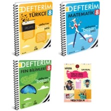 Arı Yayıncılık 8. Sınıf Türkçe - Matematik - Fen Bilimleri Defterim