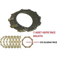 Debriyaj Balata Seti 7 Li Hepsi Ince 2016-2022 Kevlar Isıya Dayanıklı Cf Moto Nk 250,250 Sr