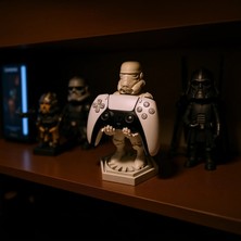 Magicland Stormtrooper Figürlü Gamepad Standı - Ps5 Uyumlu Joystick Kol Tutucu