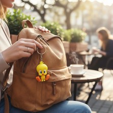 Magicland Tweety Kuş Figürlü Dekoratif Anahtarlık - Sevimli Çanta Aksesuarı