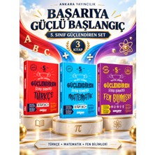 Ankara Yayıncılık 5. Sınıf Güçlendiren Türkçe Matematik Fen Bilimleri Soru Bankası Seti – 3 Kitap