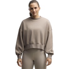 P529249 Puma x Hyrox W Heavyweıght Crew Kadın Sweatshirt Bej