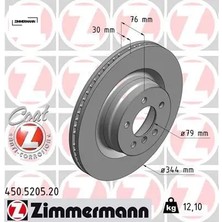 Zimmermann Fren Dıskı On Range 3 Vogue L322 05 12 Zımmermann SDB500181/ SDB500182