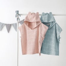 Yataş Mini Corin %100 Pamuk Çocuk Panço - Mavi