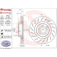 Fren Dıskı On W212 S212 C207 A207 C204 Brembo A0004211512