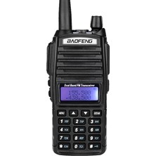 Baofeng UV82 El Telsizi - Araç Şarj Kablosu + Programlama Kablosu ile Dayanıklı UHF Özellikleri