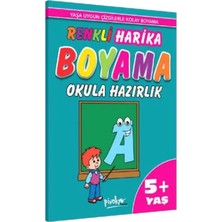 Maxi Trendy Renkli Harika Boyama Okula Hazırlık (5+Yaş)