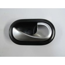 TŞT Renault Kangoo 4 2014-2021 Ön Kapı Iç Açma Kolu Sağ Siyah (Elceği Gümüş Gri) (Oem No: 8200735218)