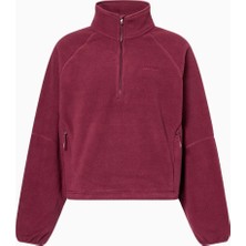 Adanola Funnel Neck Polar Fleece Yarım Fermuarlı Polar Kadın Sweatshirt