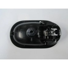 TŞT Renault Kangoo 3 2008-2013 Ön Kapı Iç Açma Kolu Sol Siyah (Elceği Gümüş Gri) (Oem No: 8200735219)