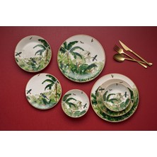 Rani Mobilya Rani Home Yemek Takımı (24 Parça) Hermia Çok Renkli HE-6792
