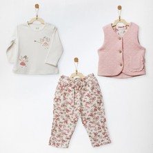 Andywawa Bebek Takım 3 Parça Set Floral Dreams ANW-AC27004