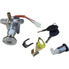 OEM Yuki Neon - Kral Beta Elektrikli 3 Tekerlekli Kontak ve Kilit Seti