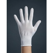 Bigenç Beyaz Polyester Eldiven