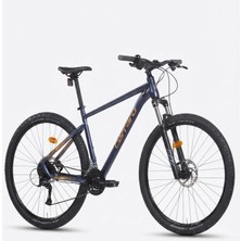 Carraro Crx 924 Hd Fren 24 Vites 29 Jant Dağ Bisikleti Parıltılı Lacivert Bronz 44 Kadro