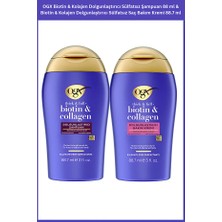 Ogx Biotin & Kolajen Dolgunlaştırıcı Sülfatsız Şampuan 88 ml Sülfat İçermeyen Tüm Saç Tipleri İçin Hacim Verici
