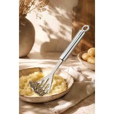 Şirin Home Metal Patates ve Sebze Ezici Ergonomik Saplı Püre Aleti
