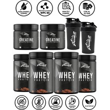 Peak 2 Başlangıç Paketi 4: 4 Adet Whey Protein (4X500G) + 2 Adet Kreatin Monohidrat (2X300G) + 2 Adet Shaker Mega Paket