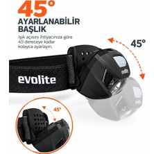 Evolite Shine Kafa Lambası - Siyah