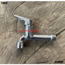 Yms Mix Musluk Aç Kapa Musluk Uzun Musluk Pirinç Mix Musluk 20MM