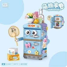 TUX LZ-8821 Loz Buzdolabı Model 250 Parça Block Oyucak