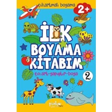 TUX Çıkartmalı Ilk Boyama Kitabım 2+ Yaş-2