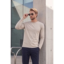 Buratti Pamuklu Bisiklet Yaka Basic Sweat Erkek Sweat 59050742