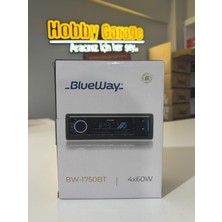 Blueway BW-1750BT Oto Teyp USB Aux Bluettoth Hızlı Şarj
