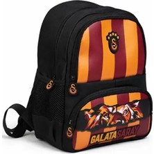 Bereketli Store Me Galatasaray Lisanslı Aslan Baskılı Anaokulu Çantası | Erkek Çocuk Sırt Çantası 26569