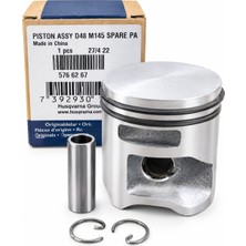Husqvarna Piston 572XP-48MM Çift Segman Komple Orj