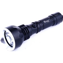 Pileli Store 600 Lümen Tx6 Şarjlı LED Cı Feneri Güçlü Aydınlatma Uzun Menzilli Profesyonel Model WT-253